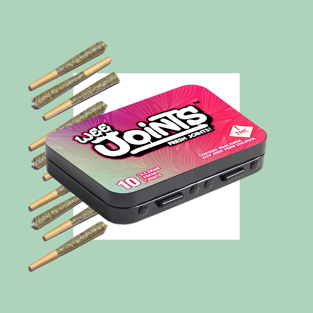 Photograph of product: Wee Joints - Banana Guava (S) - 10-Pack Joints (5 Grams)