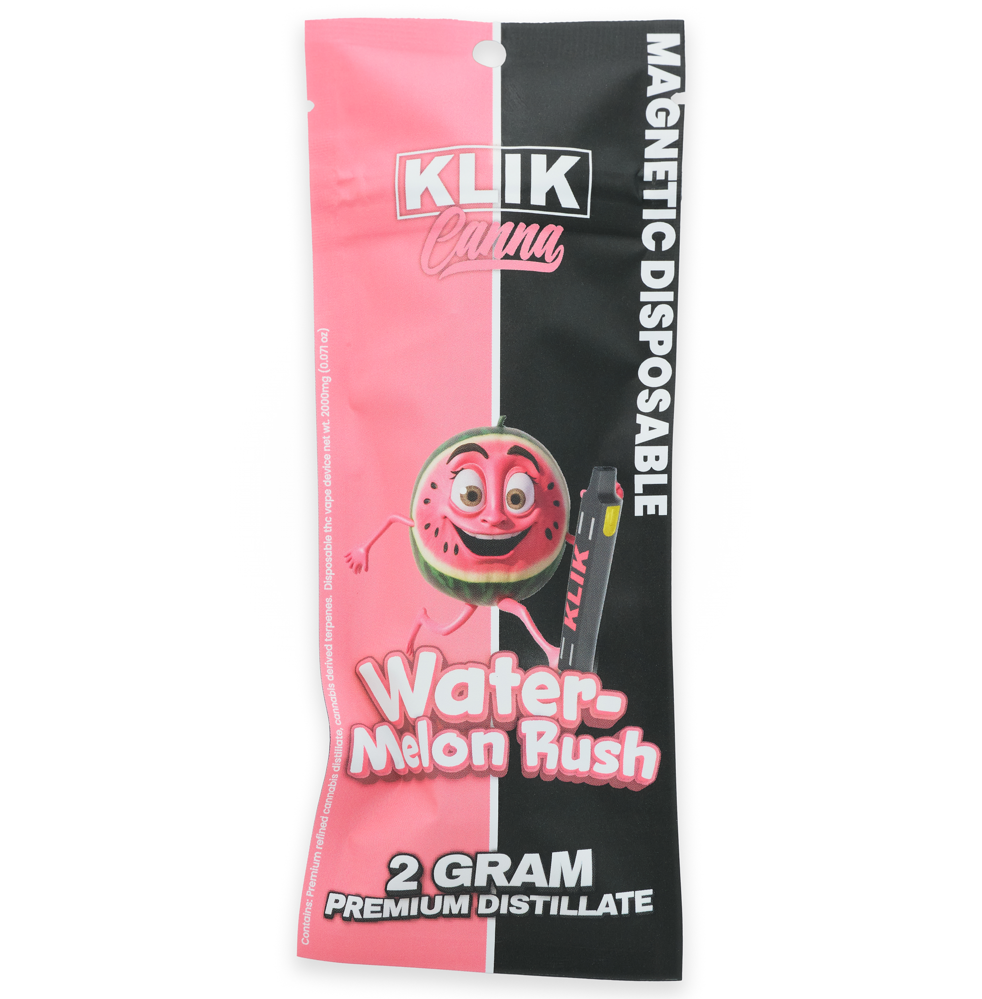 Photograph of product: Watermelon Rush | 2G Disposable Vape
