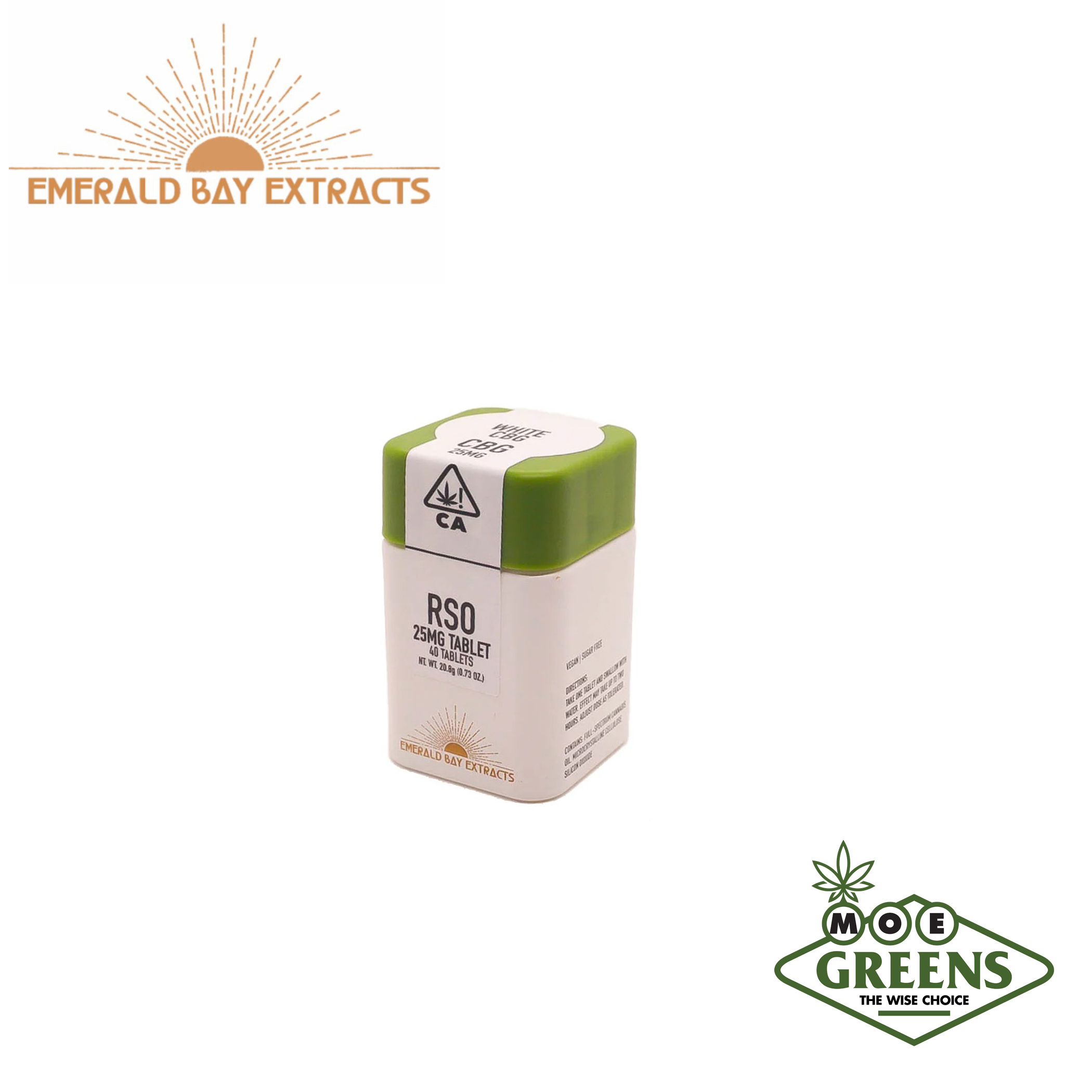 Photograph of product: LEMON CHERRY GELATO RSO FULL-SPECTRUM TABLETS 25MG [1000MG]