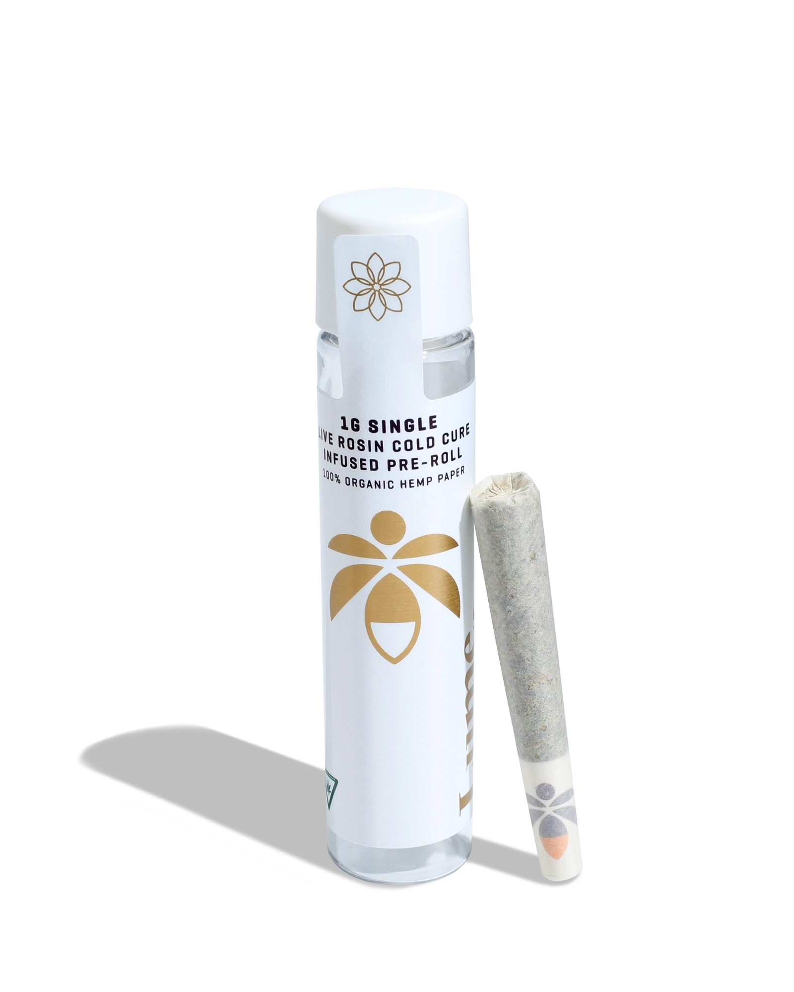 Photograph of product: GG4 X Deathstar Flower X Dosidos Cold Cure Infused Preroll 1g