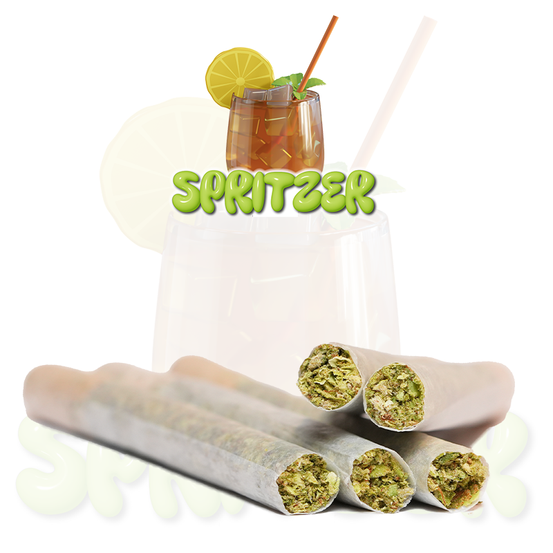 Photograph of product: Spritzer Pre-roll 5 Pack