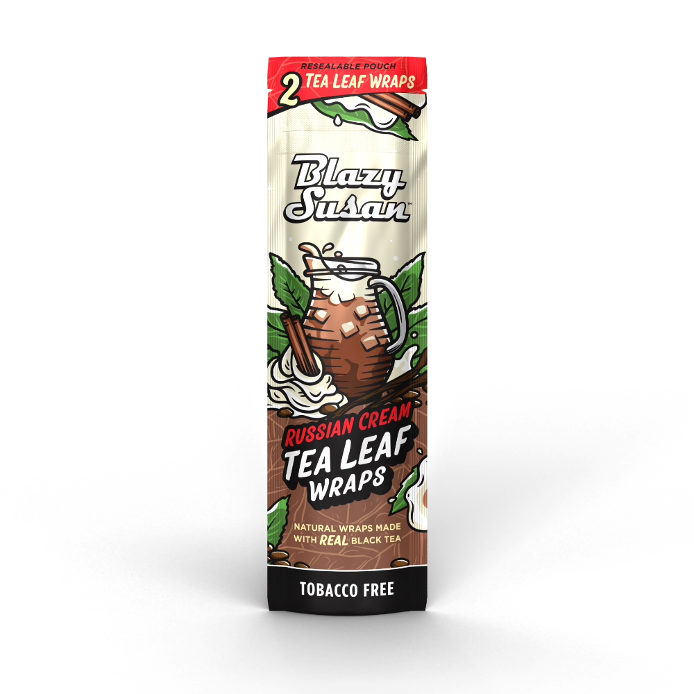 Photograph of product: Blazy Susan Russian Cream Tea Leaf Wraps (2pk)