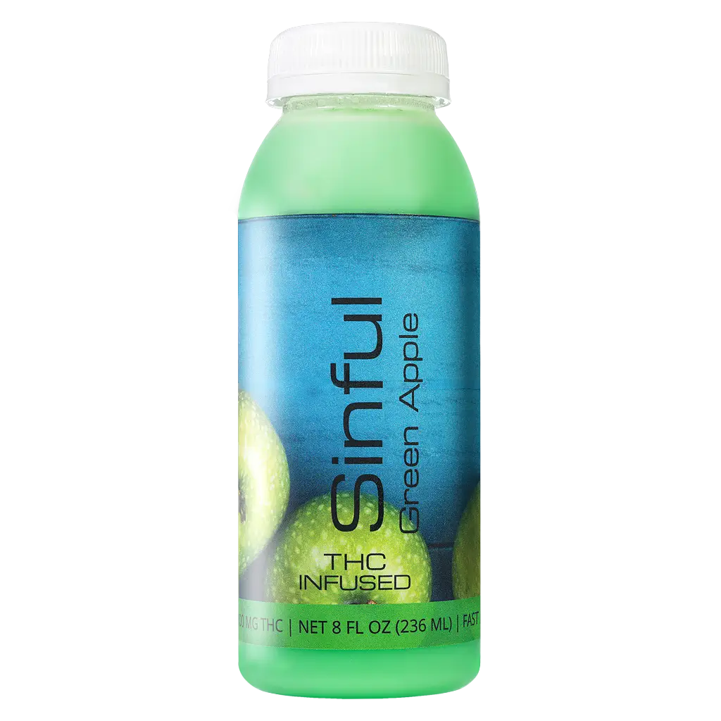 Photograph of product: Sinful 8oz Green Apple NATURAL