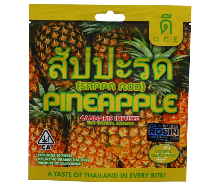 Photograph of product: PINEAPPLE 10PK [100MG]