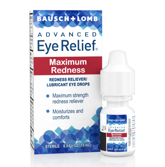 Photograph of product: Bausch + Lomb - Advanced Eye Relief Drops - .5oz