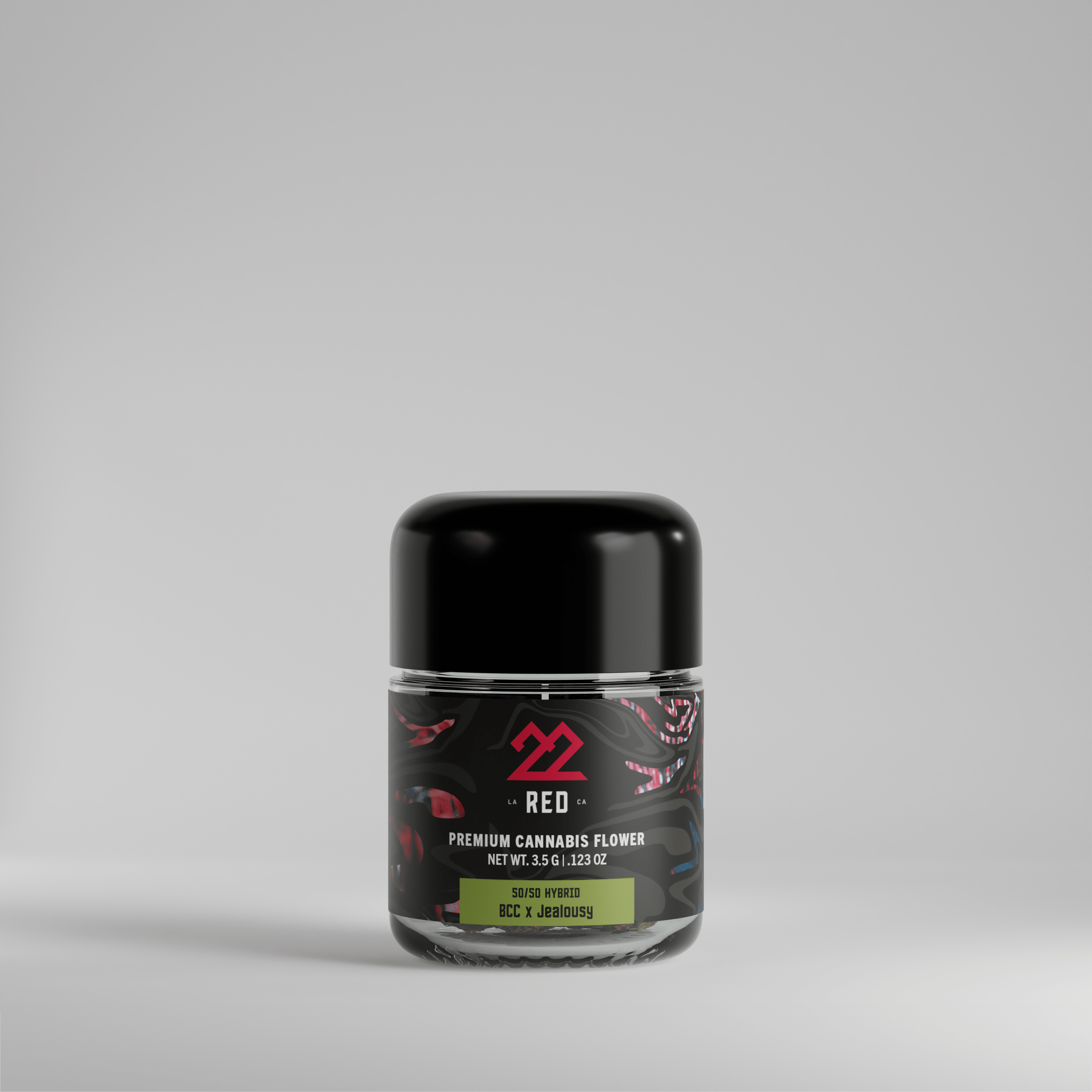 Photograph of product: 22RED - PREPACK - 3.5G - STRAWBERRY ZKILLATO - HYBRID