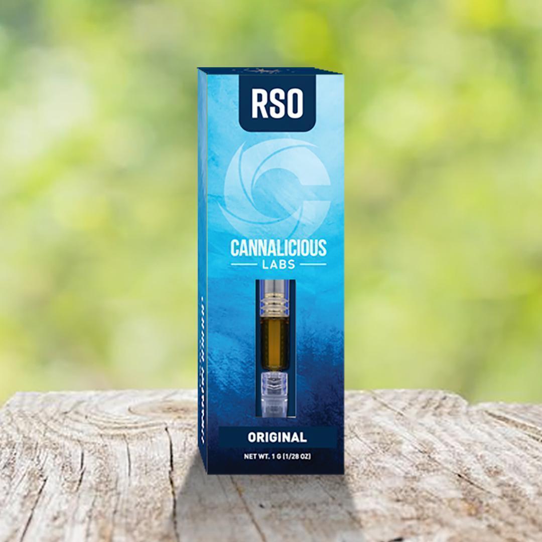 Photograph of product: Cannalicious Labs RSO Syringe Cherrylicious