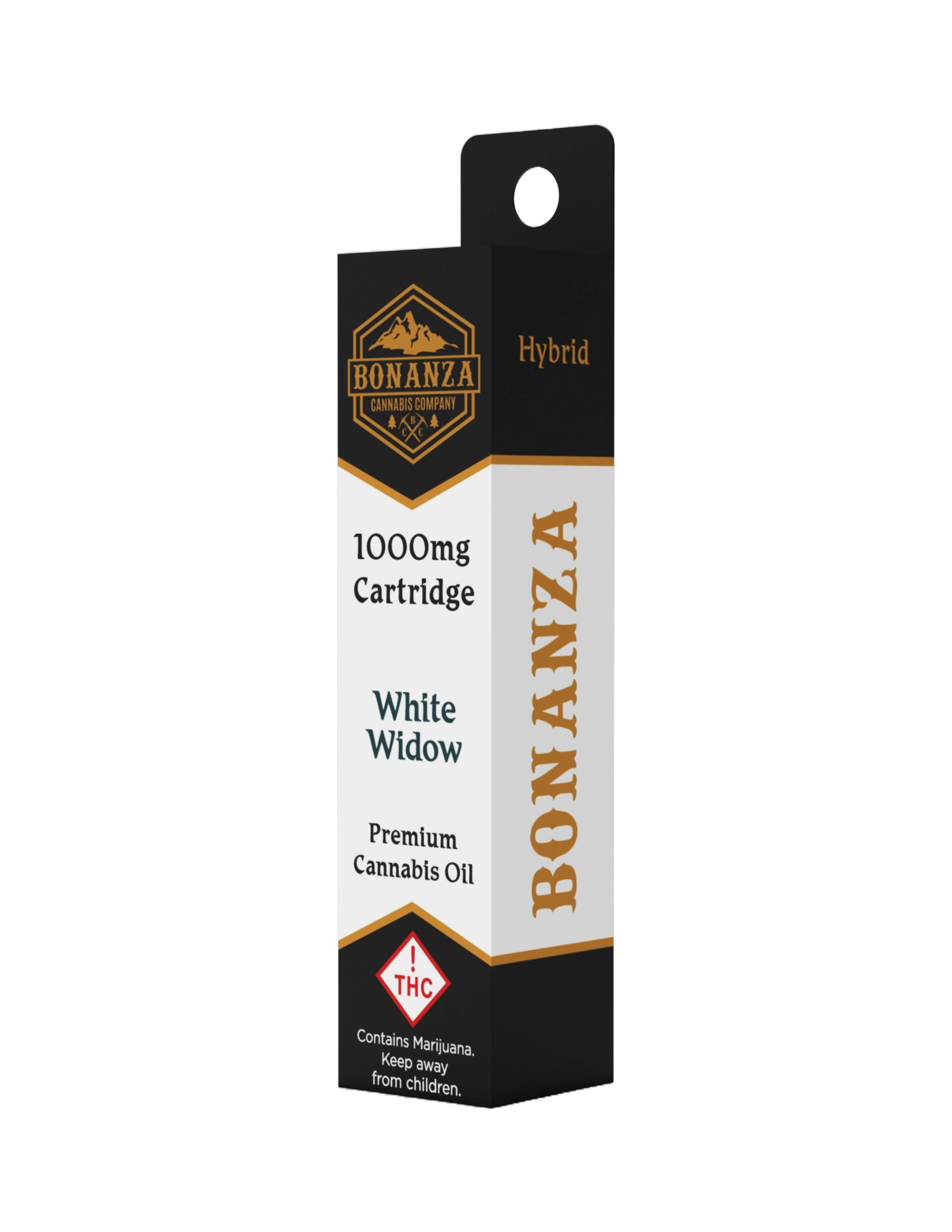 Photograph of product: BONANZA | 1g Cart | (H) White Widow