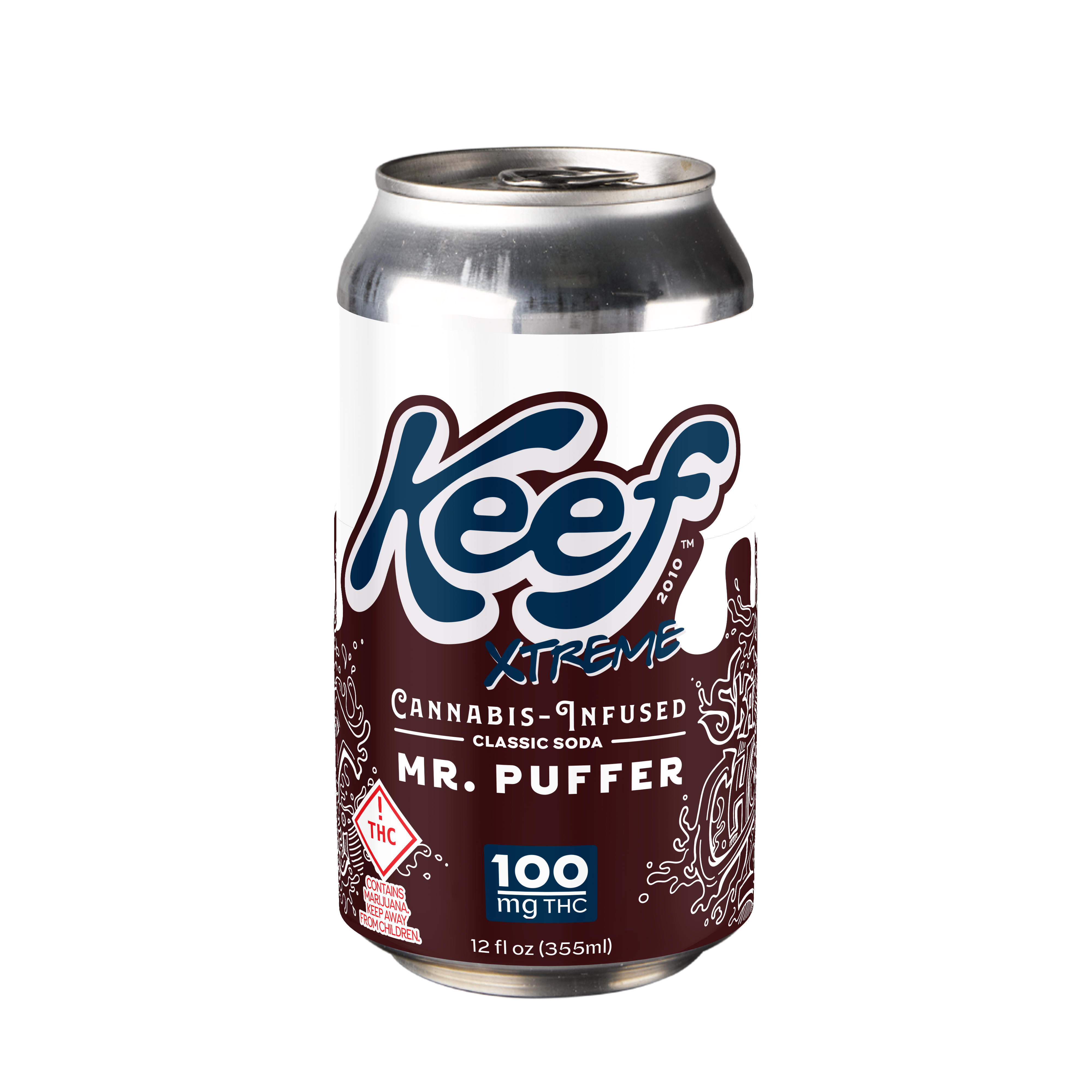 Photograph of Product: Keef Cola 100mg Soda - Mr. Puffer
