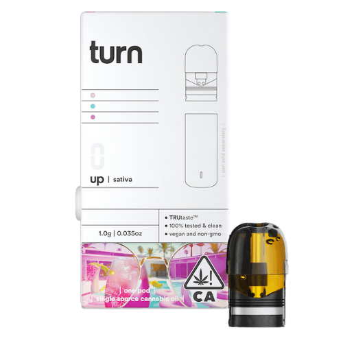 Photograph of product: Turn | Razz Parfait | Live Resin Pod | 1g