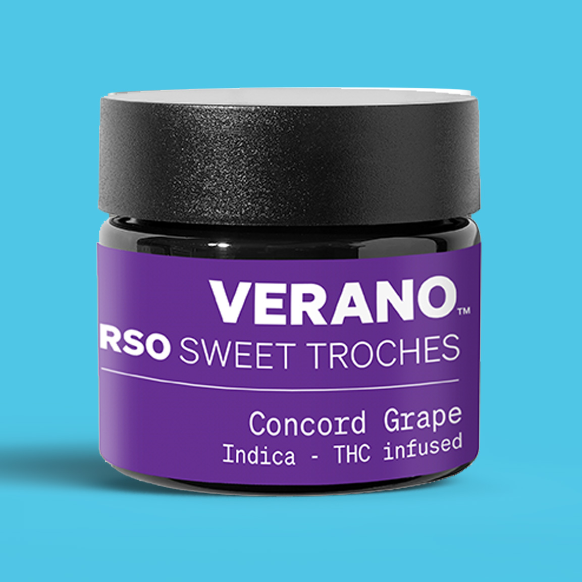 Photograph of product: Concord Grape | RSO Sweet Troches | 25mg 10pk