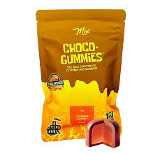 Photograph of product: Mojo | Milk Chocolate Orange | 200mg Choco-Gummies