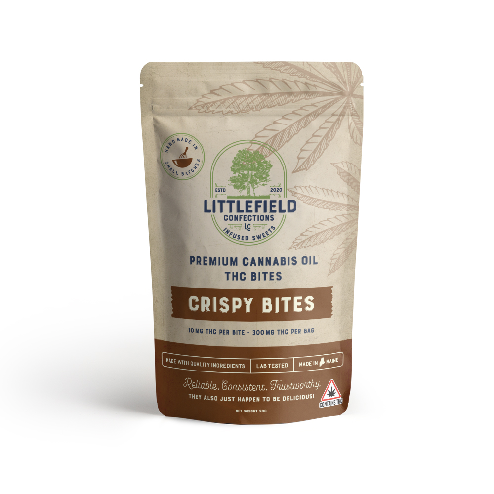 Photograph of product: LFC 300MG TH-oui Crispy Bites