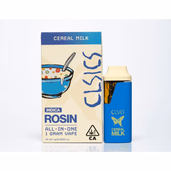 Photograph of product: 1G - RTU - LIVE ROSIN - CEREAL MILK