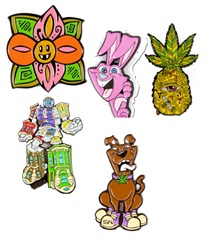 Photograph of product: DIME BAGS | Pins- Assorted $15