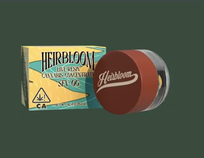 Photograph of product: SFV OG Terp Sugar Heirbloom