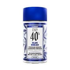 Photograph of product: Pack- BLUE DREAM- infused - 2.5g 5654