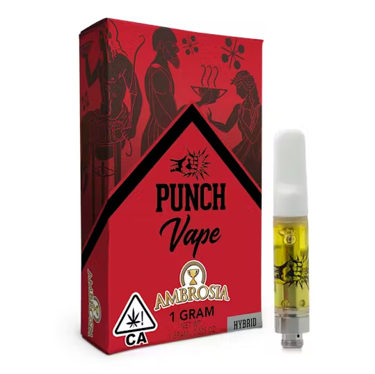 Photograph of product: [Punch] Distillate Cartridge - 1g - Ambrosia (H)