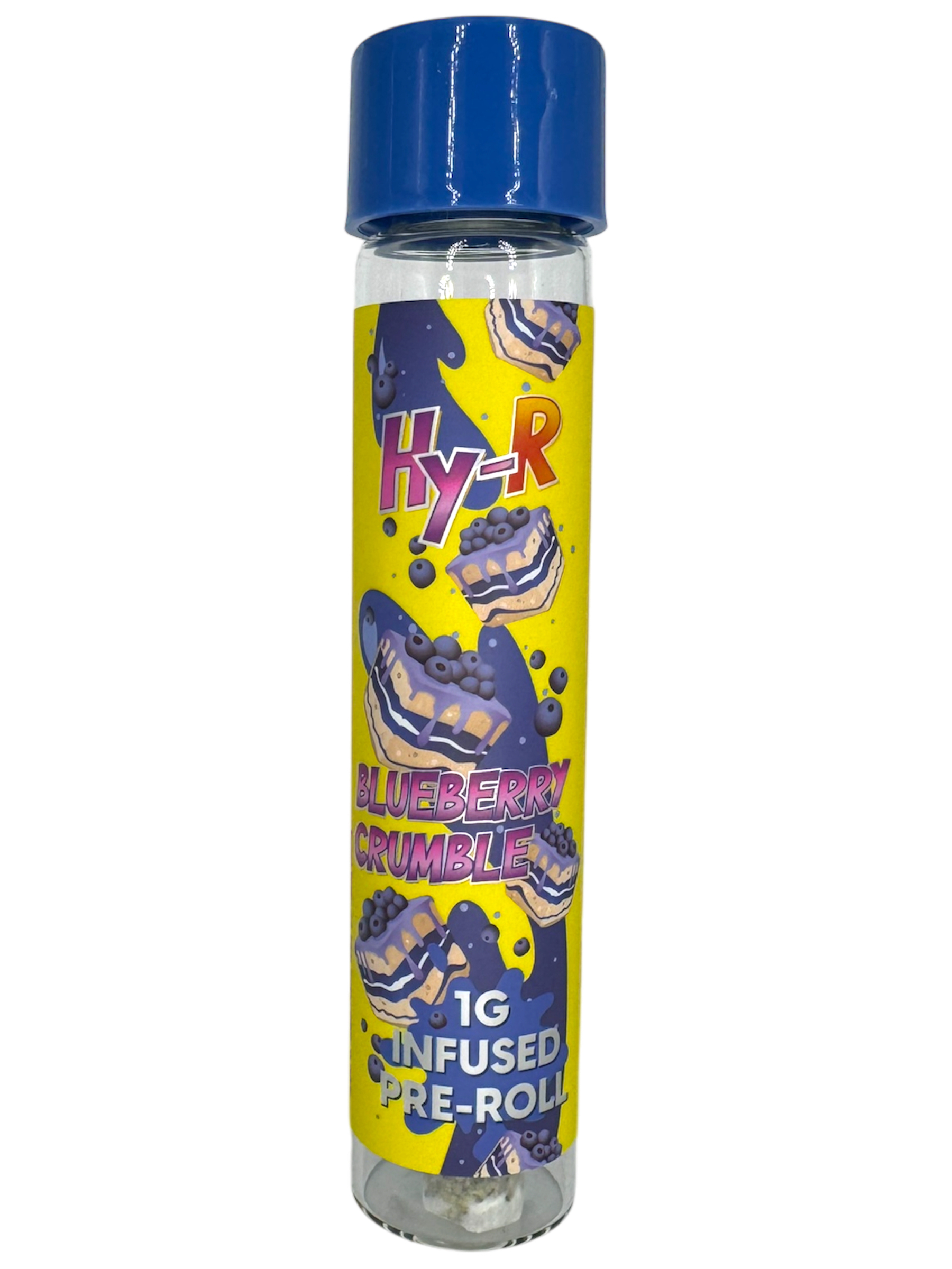 Photograph of product: Blueberry Crumble Infused Pre Roll