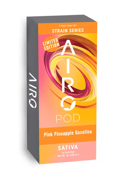 Photograph of product: Airo: Vape | Pink Pineapple Gasolina | Pod | 1g