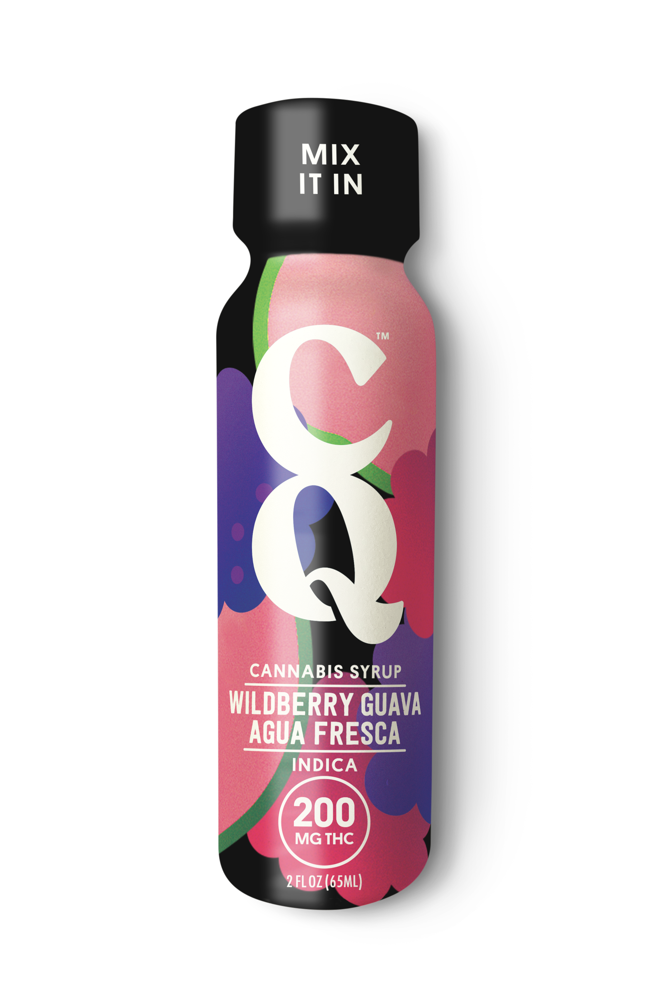 Photograph of product: Wild Berry Guava Aqua Fresca Syrup 200mg