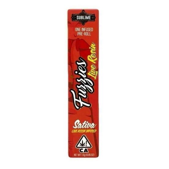 Photograph of product: Fuzzies - Tangelo Sunrise - 1.5g Infused Pre Roll - 