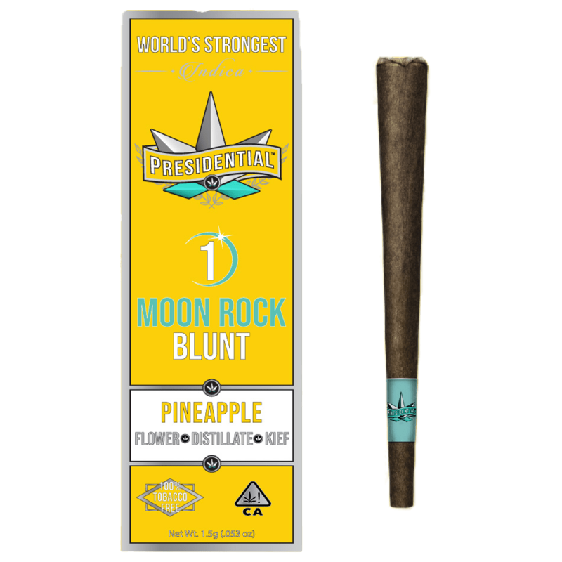 Photograph of product: Presidential - Pineapple (Oui'd) Moon Rock Blunt 1.5g