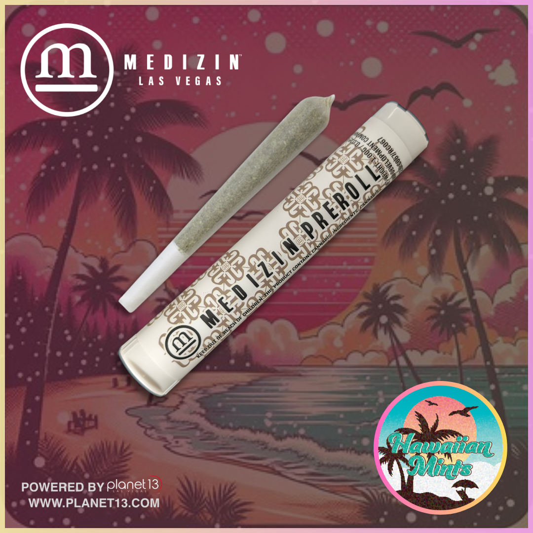 Photograph of product: Hawaiian Mints 1g Preroll