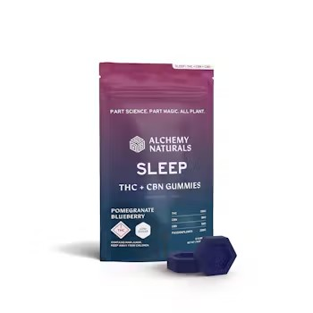 Photograph of product: Alchemy Naturals | Sleep Gummies | 100mg