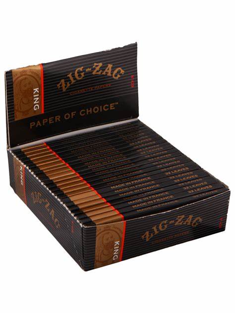 Photograph of product: Zig Zag King Size Rolling Papers
