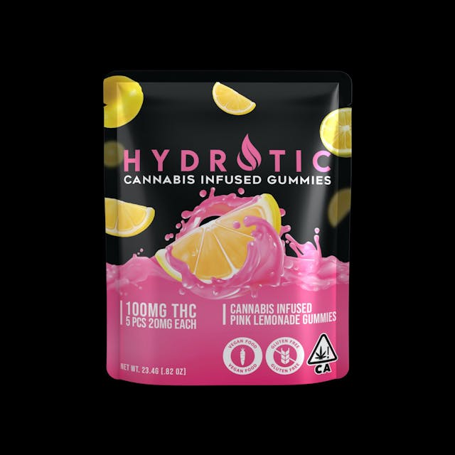 Photograph of product: Pink Lemonade | 100mg Gummies
