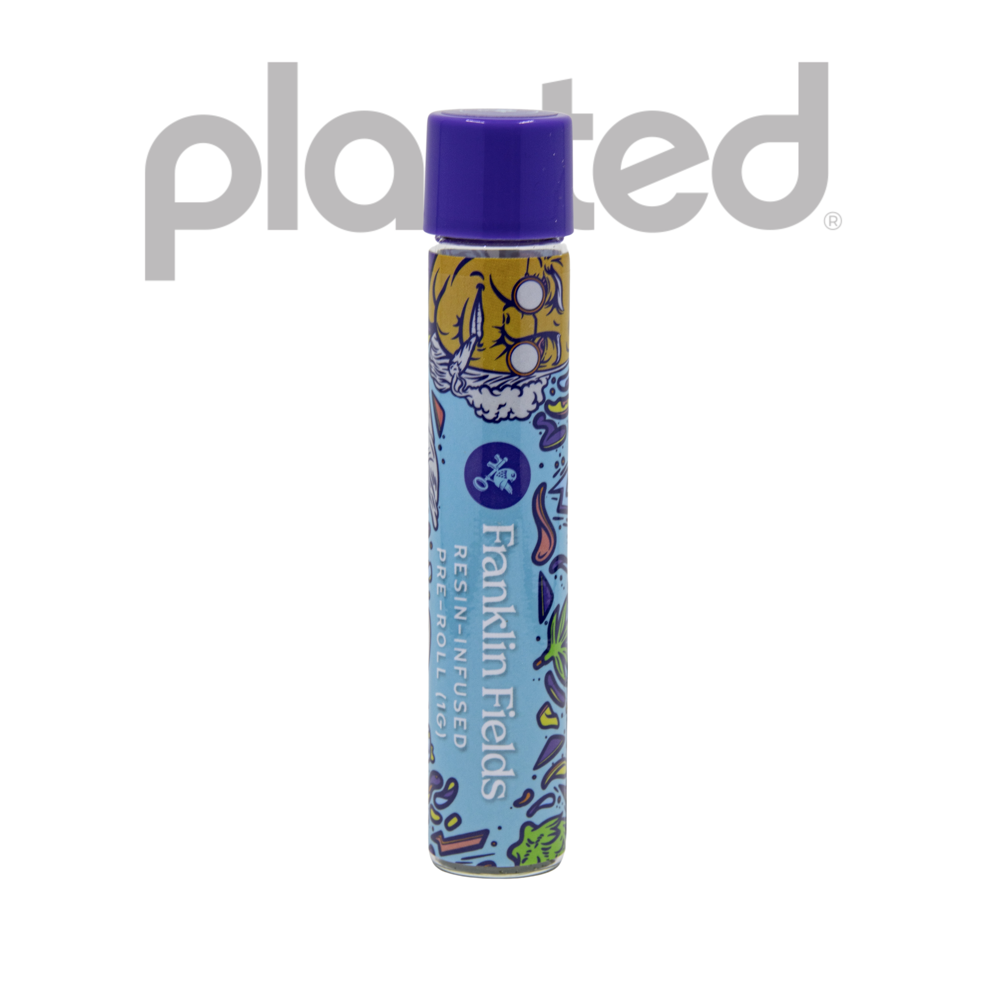 Photograph of product: FRANKLIN FIELDS | CONFETTI CAKE | HYBRID | INFUSED | 1.25G | REC