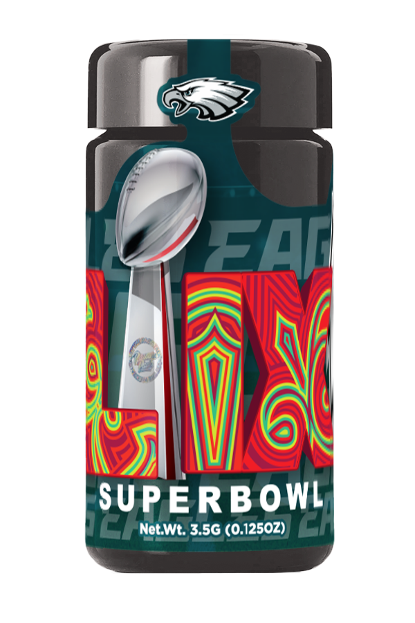 Photograph of product: Pressure Pack - Eagles Superbowl 2025 Limited 3.5g