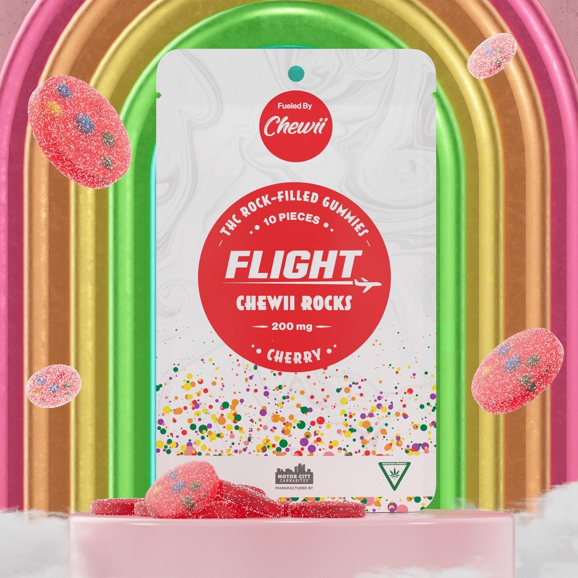 Photograph of product: Flight- Cherry Rocks