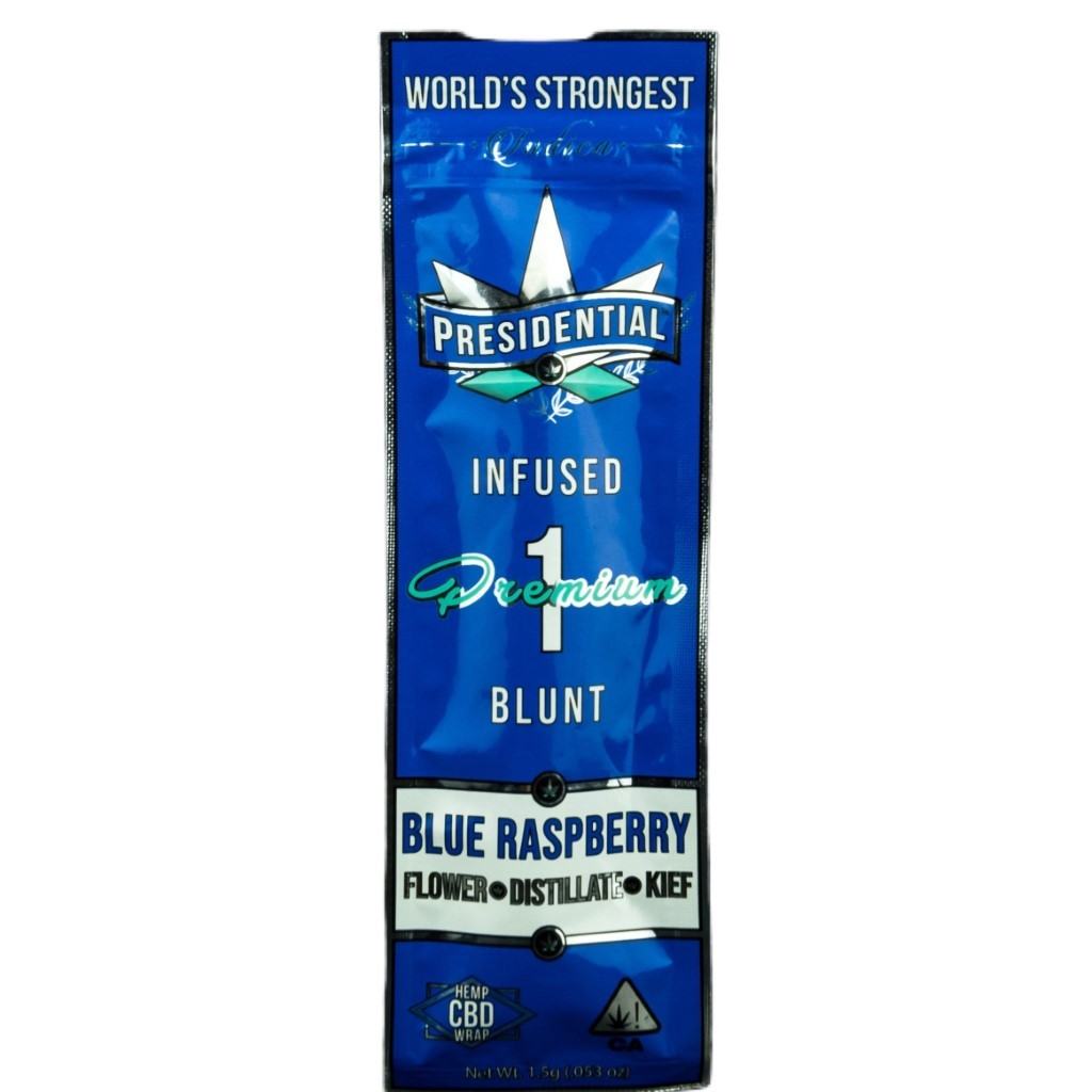 Photograph of product: Presidential - Blue Raspberry Blunt 1.5g