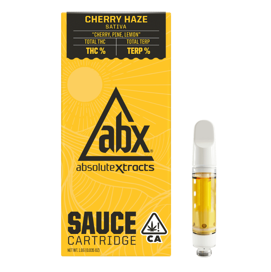 Photograph of product: Cherry Haze (S) Sauce CARTRIDGE 1g - ABX