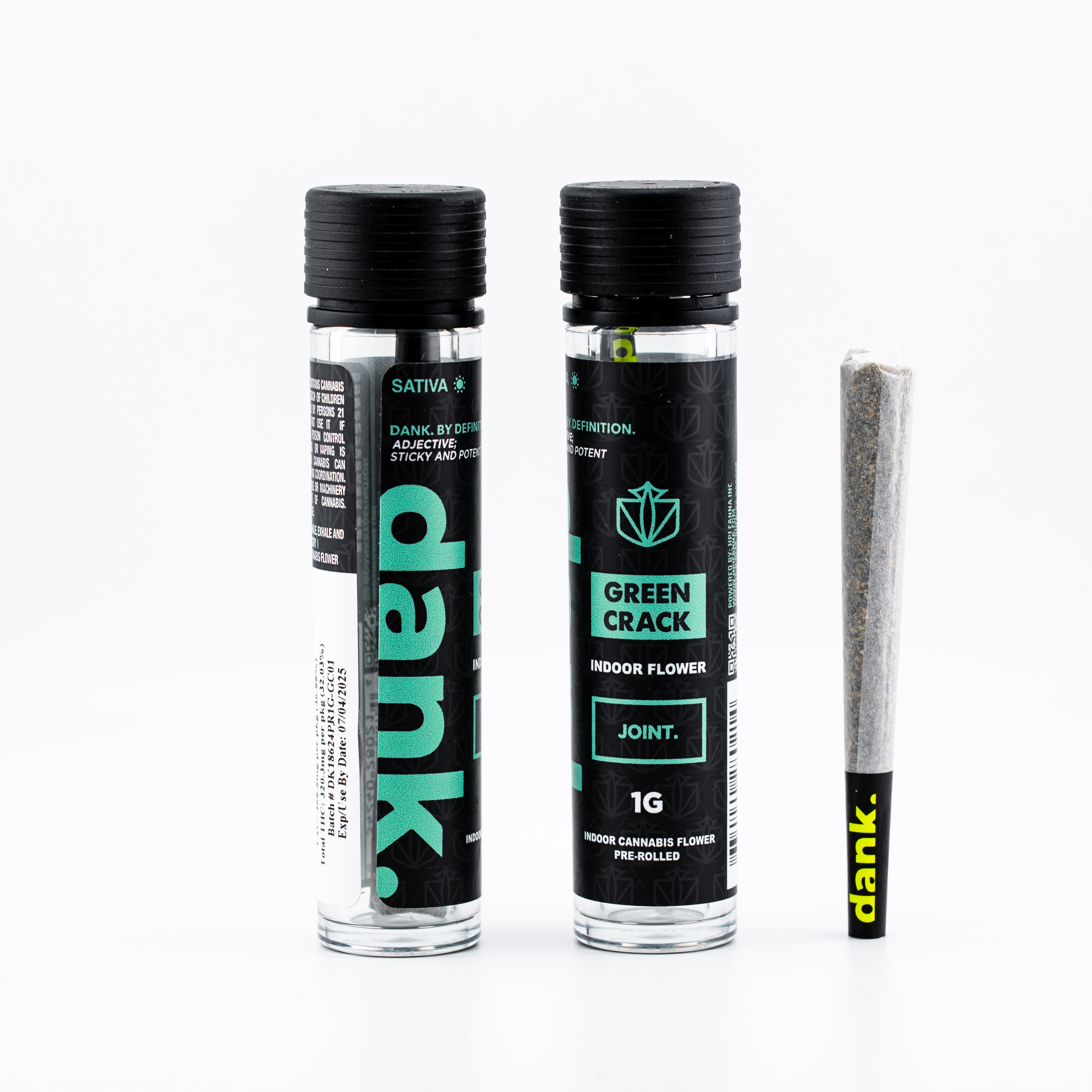 Photograph of product: Green Crack Preroll | 1g