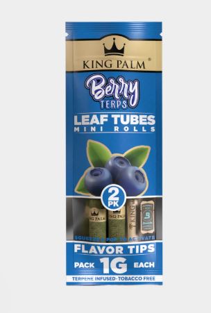 Photograph of product: King Palm: Mini Berry Terps 2pk