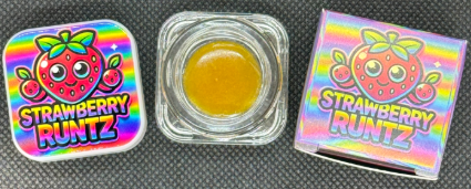 Photograph of product: 420 | Greenco | Strawberry Runtz | Badder | 1g