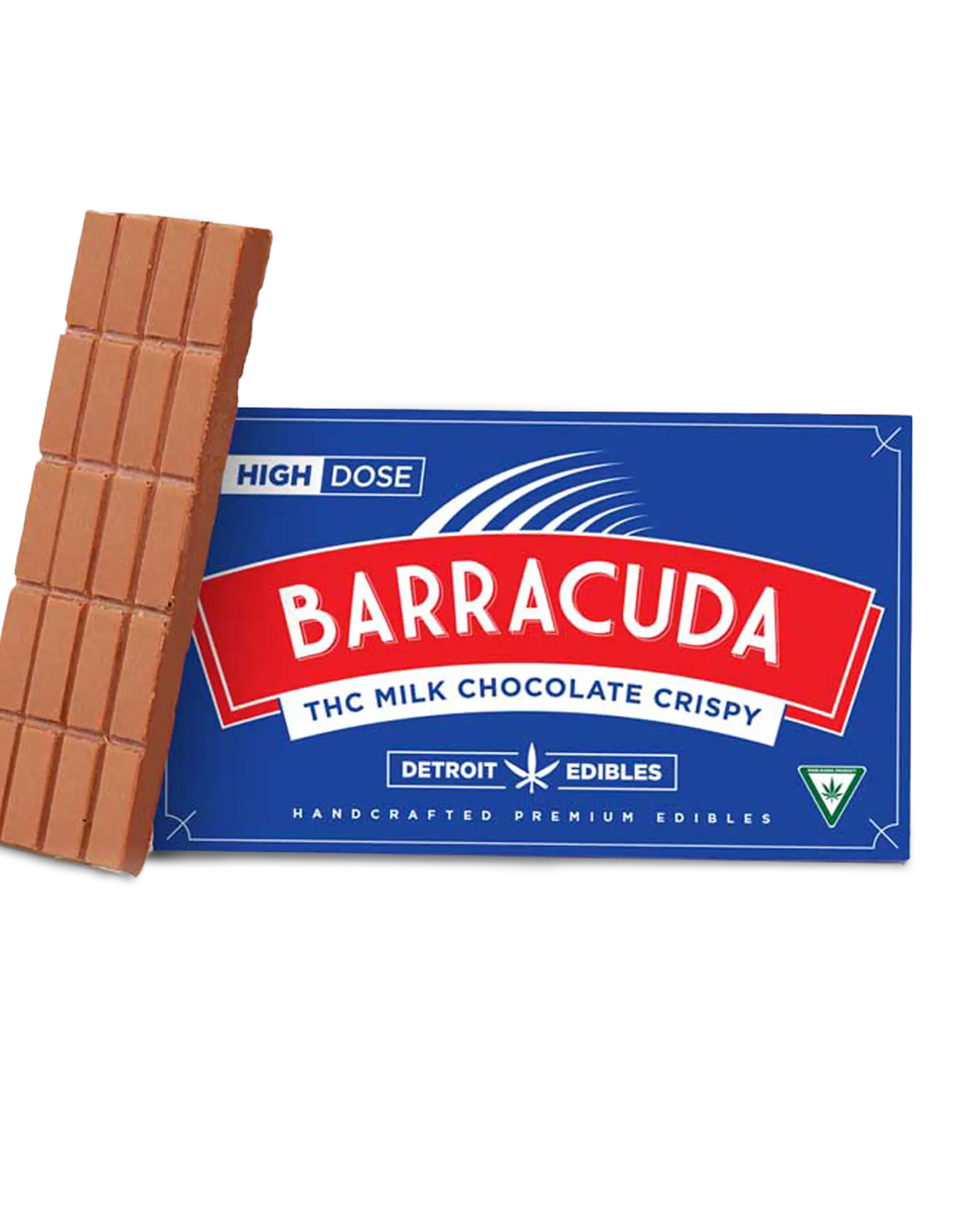 Photograph of Product: Barracuda Bar - Milk Chocolate Crispy - 200mg