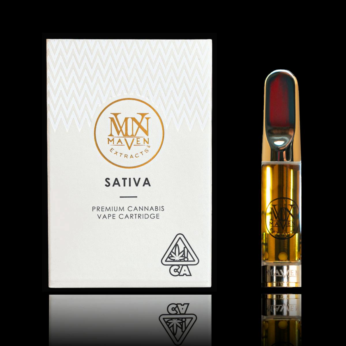 Photograph of product: Maven - Cartridge - Orange Sapphire - Gold Blend - 1G