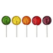 Photograph of product: Mountain High Green Apple Lollipop | 10mg
