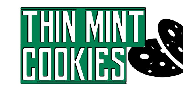 Photograph of product: $6.16/$18.49 - Thin Mint Cookies - Eighth