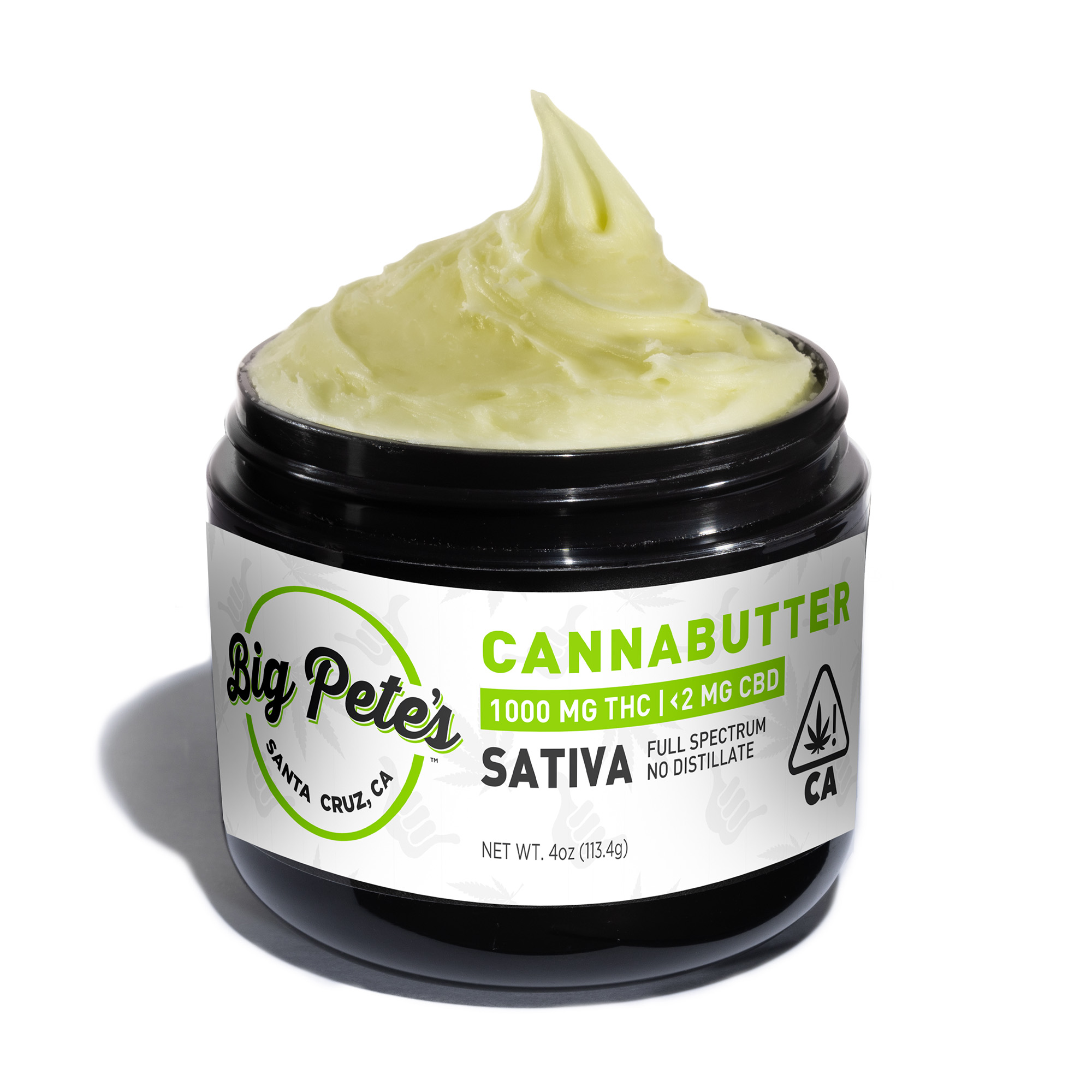 Photograph of product: Big Pete's: Cannabutter- Oui'd (1000mg) (4oz)