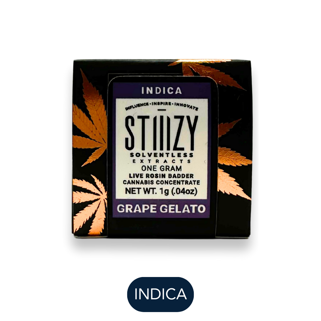 Photograph of product: Live Rosin Badder - Grape Gelato - Concentrates - 1.0g
