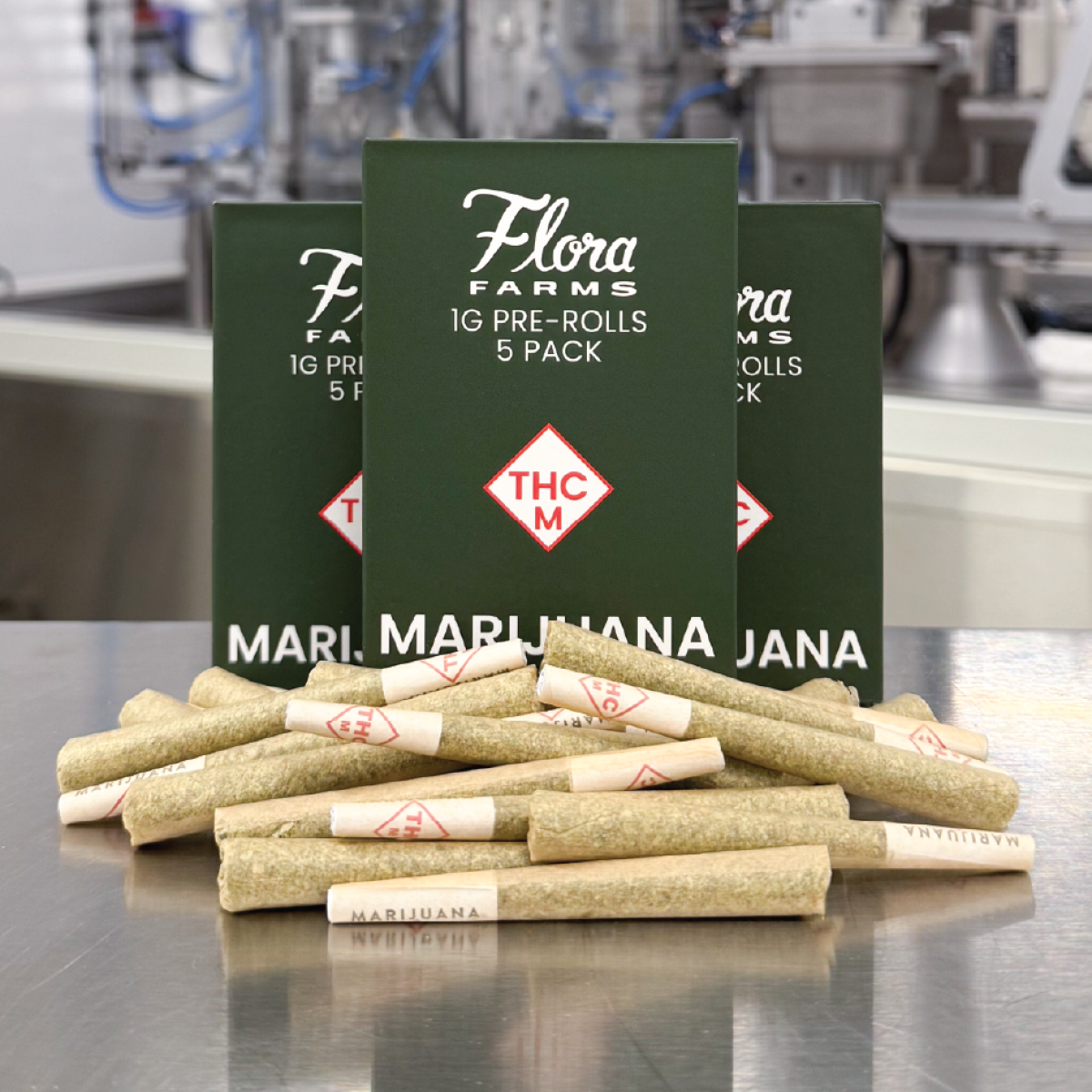 Photograph of product: Flora Farms | Black Garlic Pre-Roll 5pk