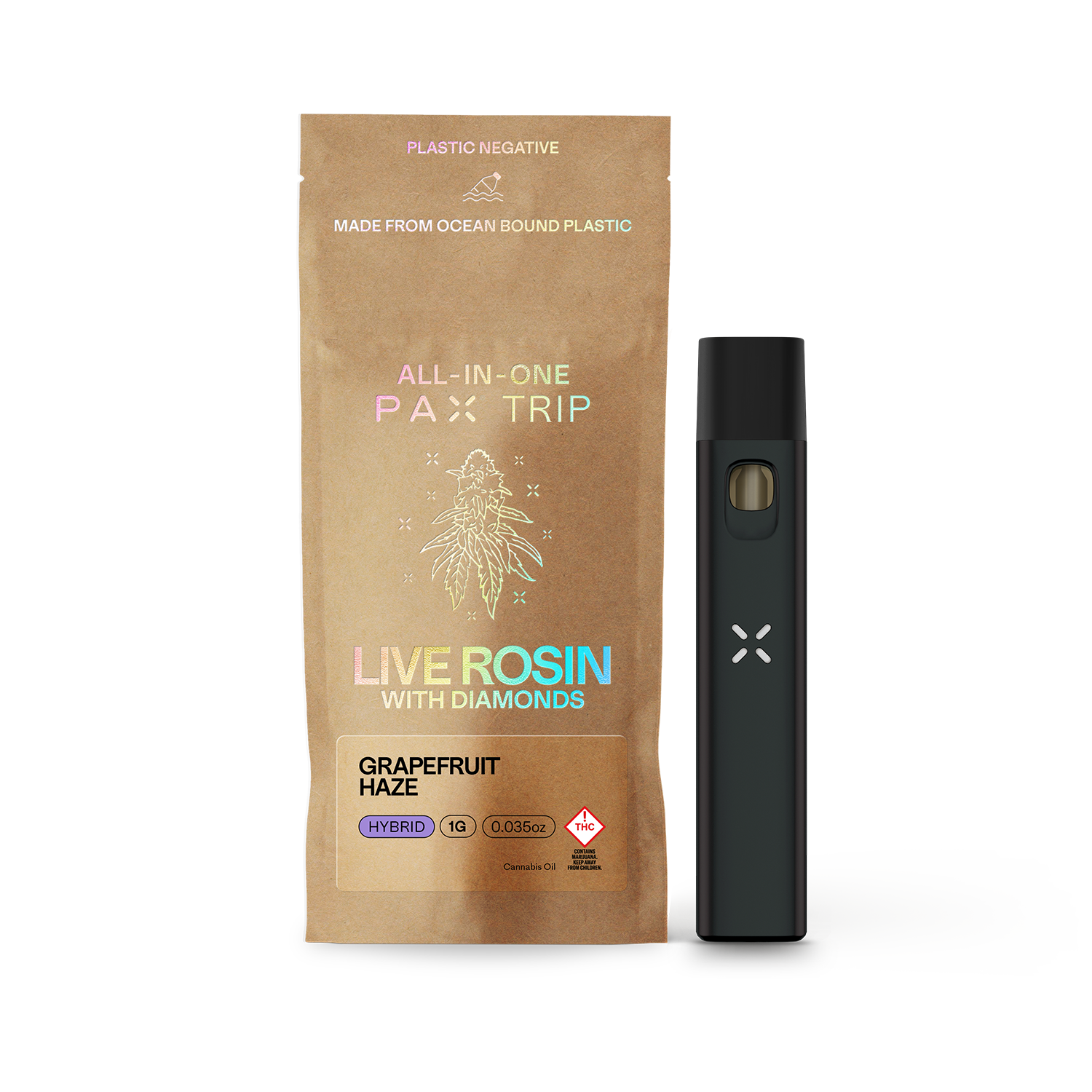 Photograph of product: Pax Trip - 1g Rosin AIO (H) - - Grapefruit Haze