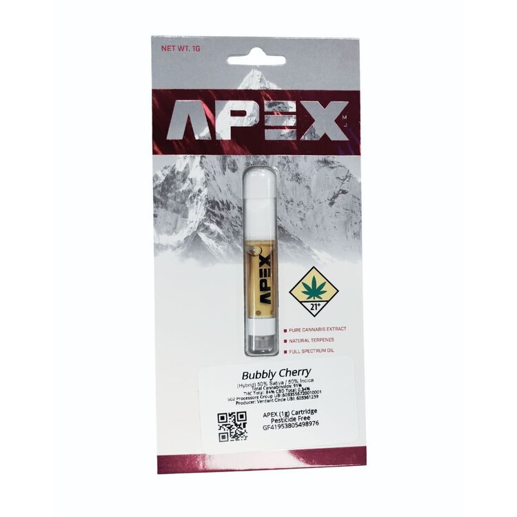 Photograph of Product: Apex Cartridge 1g - Bubbly Cherry