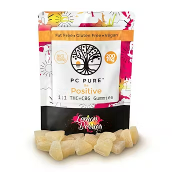 Photograph of product: Lemon Berries TH-oui:CBG 1:1 Gummies | 200mg