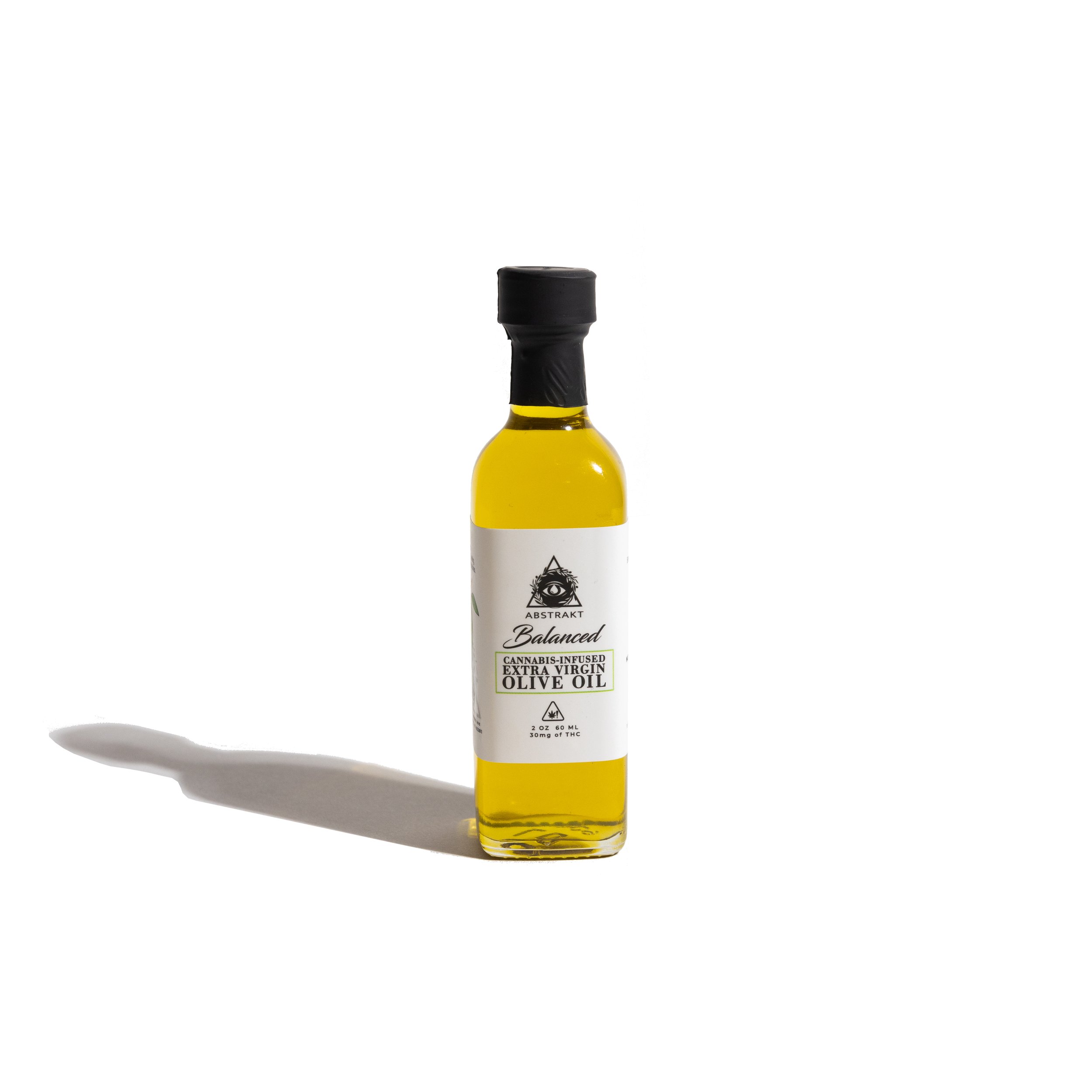 Photograph of product: ABSTRAKT - OLIVE OIL - BALANCED - 100MG - 2OZ
